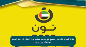 طرق فعالة لتواصل سريع مع خدمة عملاء نون الإمارات: رقم الدعم المباشر بين يديك